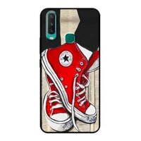 Ốp Lưng in cho Vivo Y15 Mẫu Giày Đỏ - Hàng Chính Hãng
