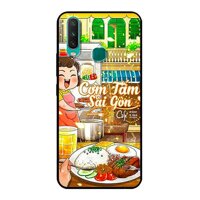 Ốp Lưng in cho Vivo Y15 Mẫu Nền SG7 - Hàng Chính Hãng