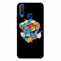Ốp lưng in cho Vivo Y15 Rubik Vũ Trụ