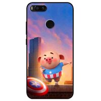 Ôp lưng in cho Xiaomi Mi A1 Mâu Heo CAP
