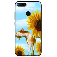 Ôp lưng in cho Xiaomi Mi A1 Mâu Mèo Ngủ