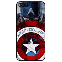 Ôp lưng in cho Xiaomi Mi A1 Mâu Cúc Tím