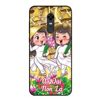 Ốp Lưng in cho Xiaomi Redmi 5 Plus Mẫu Nền SG6 - Hàng Chính Hãng