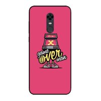 Ốp Lưng in cho Xiaomi Redmi 5 Plus Mẫu Game Over - Hàng Chính Hãng