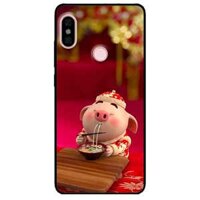 Ôp lưng in cho Xiaomi Redmi Note 5 Pro Mâu Heo Ăn