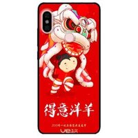 Ôp lưng in cho Xiaomi Redmi Note 5 Pro Mâu Múa Lân