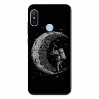 Ốp lưng in cho Xiaomi Redmi Note 6 Pro Đao Trăng