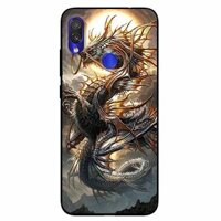 Ốp lưng in cho Xiaomi Redmi Note 7 Rông Trăng