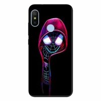Ốp lưng in cho Xiaomi Redmi Note 6 Pro Nhên Đen