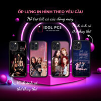 [ỐP LƯNG IN HÌNH BLACK PINK THEO YÊU CẦU] ốp kính bóng, dẻo, chống sốc, tráng gương... hỗ trợ tất cả các dòng máy