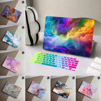 Ốp lưng in hình đám mây đầy màu sắc Tương thích với ốp lưng Macbook M4 2025 A3240 A3241 M3 M2 M1 Air 13,6 inch A2681 A2337 13.3 inch Pro 13 ốp lưng A2338 A2251 15 inch A2941 M2 Pro 14 16 A2991 A2992 A2485 M1 Retina