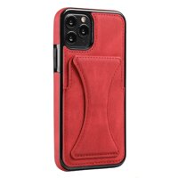 Ốp lưng in họa tiết dành cho điện thoại iPhone 11 Pro Max X XS Max XR 7  8 Plus - Red,iPhone XR