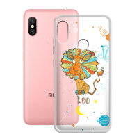 Ốp lưng In Nổi Họa Tiết cho điện thoại Xiaomi Mi A2 Lite - 01132 8041 LEO 01 - Cung Sử Tử - Silicone Dẻo - Hàng Chính Hãng