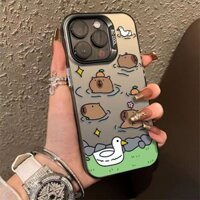 Ốp lưng infinix Hot 50i 40 40i 50 pro plus TECNO SPARK GO 2025 2024 SPARK 30 30C 20 20C pro SPARK GO 1 Camon 30S 30 20 pro Pova 6 pro Ốp lưng capybara sang trọng Vỏ chống sốc