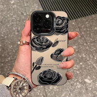 Ốp lưng infinix Hot 50i 40 40i 50 pro plus TECNO SPARK GO 2025 2024 SPARK 30 30C 20 20C pro SPARK GO 1 Camon 30S 30 20 pro Pova 6 pro Ốp điện thoại sang trọng hoa hồng Vỏ chống sốc