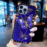 Ốp lưng Infinix Note 30 Hot 50 40 40i 30 30i 30 Play 20 20i 20S 12 12i 11 11S 8 9 10 Play 10S 10T Vỏ điện thoại chống sốc hình con bướm thời trang sang trọng