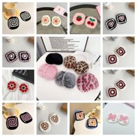 Ốp lưng Ins thời trang Hàn Quốc thực phẩm cho AirPods Max Vỏ tai nghe da hồng sang trọng Vỏ AirPods Max