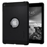 Ốp lưng iPad 9.7 Spigen Tough Armor (2017) - Black