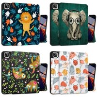 Ốp lưng iPad in hình dễ thương tương thích cho iPad 12.9 inch 5th 2021 Pro 11 inch Air 4 / 5 2022 thế hệ 10.9 inch mini 6 8.3 inch 2021 Vỏ bảo vệ máy tính bảng Vỏ đựng bút chì