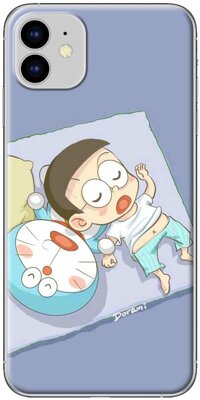 Ốp lưng IPhone 11 Mon và Nobita ngủ