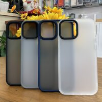 Ốp lưng iPhone 12 Pro Max Likgus viền màu - Hàng chính hãng - Xanh đen