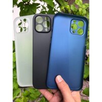 Ốp Lưng Iphone 12 Pro Max Memumi Nhám Siêu Mỏng