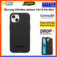 Ốp Lưng iPhone 13 Pro Max / iPhone 12 Pro Max Otterbox Commuter Series|Kháng khuẩn ( Black) | DROP 3xTested - Chính hãng