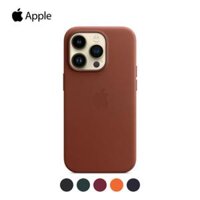 Ốp lưng iPhone 14 Pro Apple Leather Case hỗ trợ sạc Magsafe