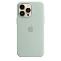 Ốp lưng iPhone 14 Pro Max Silicone Case with MagSafe Succulent Hàng Chính Hãng Apple