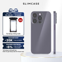 Ốp lưng iPhone 14 series trong suốt SLIMCASE CLASS 1 - Chống ố vàng, siêu mỏng, bảo hành 2 năm