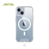 Ốp lưng iPhone 15 Jinya hỗ trợ sạc Magsafe Clear