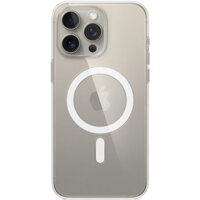 Ốp lưng iPhone 15 Pro Max Clear Case With MagSafe A3130 chính hãng - Transparent (No.MT233FE/A)