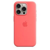 Ốp lưng iPhone 15 Pro Silicone Case with MagSafe - Guava Chính Hãng Apple