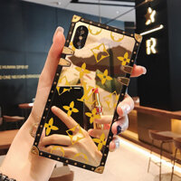 Ốp lưng iPhone 16 15 14 13 12 11 Pro Max X XS XR 6 7 8 Plus Vỏ điện thoại vuông thời trang sang trọng