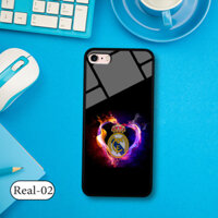 Ốp lưng Iphone 6s Plus – lưng kính 3D in logo đội bóng