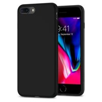 Ốp Lưng iPhone 7/8 Plus Spigen Liquid Crystal - Mattle Black
