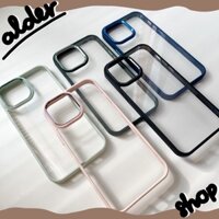 Ốp lưng / Iphone Case metal viền màu Alder