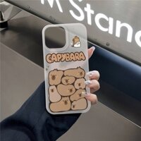Ốp Lưng iPhone Cute CapyBara Trong Mờ Mới Nhất 2024