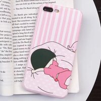 Ốp lưng iphone Cute Chibi Maruko Sleeping ip 6 6s 6 plus 7 8 plus x xr xs max 11 pro max (a154) [bonus]