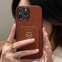 Ốp lưng iPhone dành cho doanh nhân có hộp đựng thẻ da và vỏ máy ảnh iPhone14 15 16pro max plus Vỏ điện thoại Bảo vệ ống kính Bảo hiểm toàn diện iPhone 7 / 8 / 11 / 12 / 13 pro max