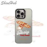 Ốp Lưng Iphone IMD Cứng Nhám Cao Cấp Tasty Bread Cho IP 11 12 13 14 15 16 Pro Plus Promax Xsm [04080CY]