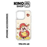 Ốp lưng iPhone KINOSHOP [ KN 1239 ] in chuyển nhiệt tết thần tài chúc mừng năm mới 15 Pro 11 12 13 14 Pro 16 Promax