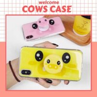 Ốp lưng iphone lợn hồng vàng cute cho 6/6s/6plus/6splus/7plus/8plus/x/xs/xsmax