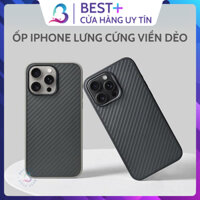 Ốp Lưng Iphone Lưng Cứng Viền Dẻo Đẹp Sang Trọng Tối Giản 16 Promax Pro 15 14 13 12 11 BESTPLUS