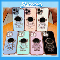 Ốp lưng iphone Phi hành gia 3D mạ vàng chống lưng 6/6plus/6s/6splus/7/7plus/8/8plus/x/xs/11/12/13/14/pro/max/promax/plus