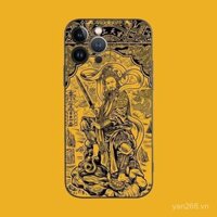 Ốp lưng iPhone phong cách Trung Quốc thần Xuantian, hoàng đế Zhenwu, tương thích với iPhone 14, Apple 13 Pro MAX, 12/11/X JGOJ
