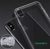 Ốp lưng iphone silicon dẻo, trong suốt