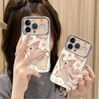 Ốp lưng Iphone Tranh sơn dầu hình con voi cho Iphone 7 8 Plus X Xs 11 12 13 14 15 16 Pro Max 14 15 16 Plus Vỏ