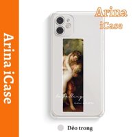 Ốp lưng iphone viền vuồng in hình cổ điển 7/7plus/8/8plus/x/xr/xs/11/12/13/pro/max/plus/promax Arina iCase 001