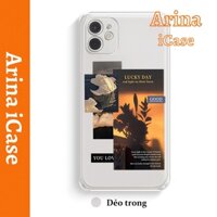 Ốp lưng iphone viền vuông in hình chill 7/7plus/8/8plus/x/xr/xs/11/12/13/pro/max/plus/promax Arina iCase 022